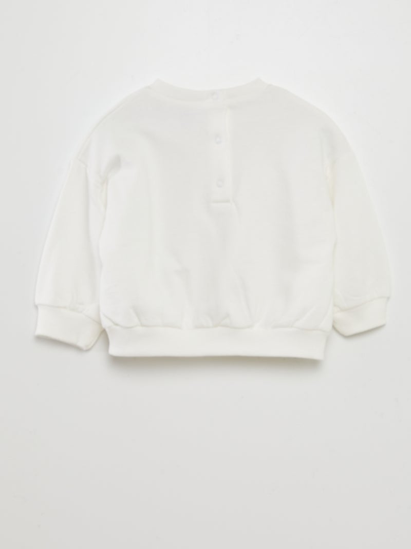 Conjunto 'Miffy' sudadera + pantalón de jogging - 2 piezas BLANCO - Kiabi