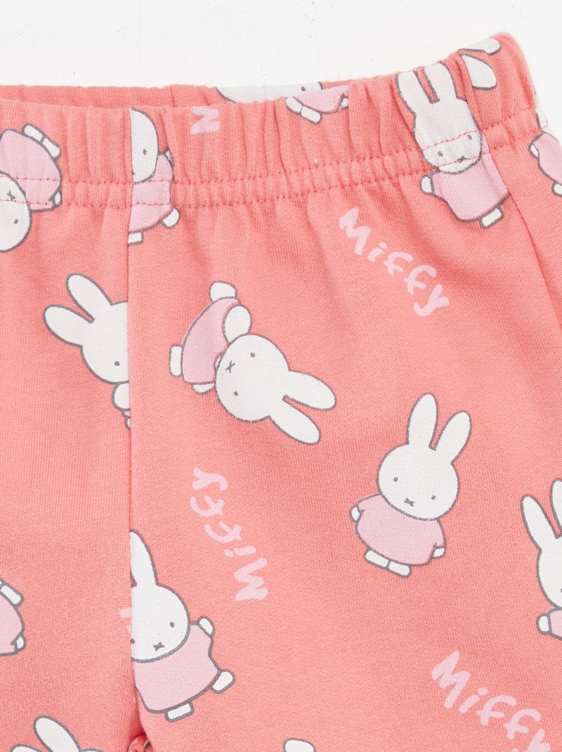 Conjunto 'Miffy' sudadera + pantalón de jogging - 2 piezas BLANCO - Kiabi