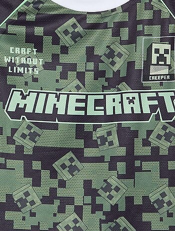 Conjunto \'Minecraft\' Bermuda + Camiseta