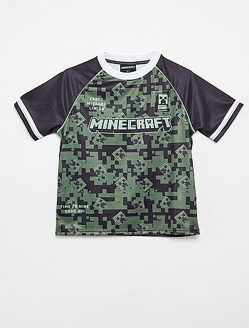 Conjunto \'Minecraft\' Bermuda + Camiseta