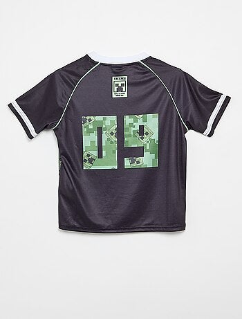 Conjunto \'Minecraft\' Bermuda + Camiseta