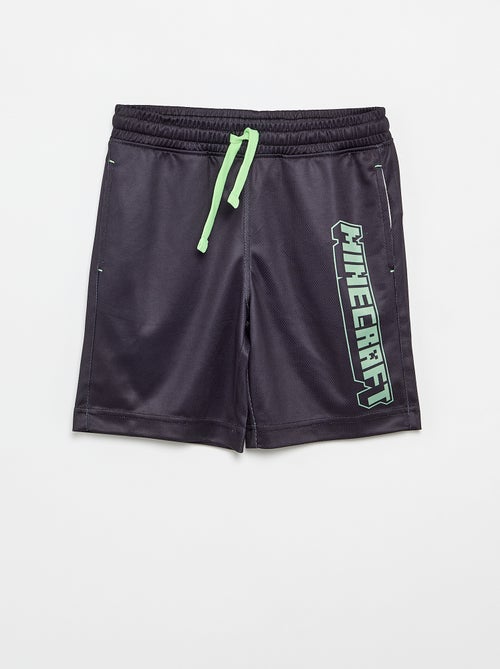 Conjunto \'Minecraft\' Bermuda + Camiseta - Kiabi