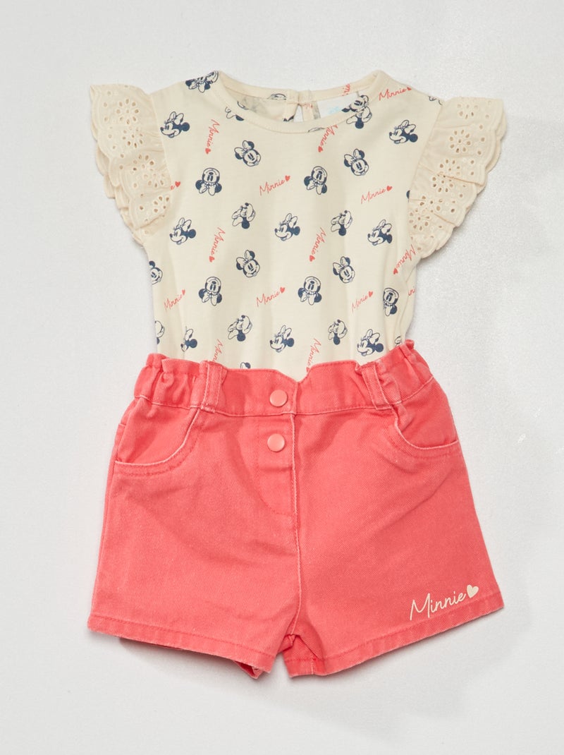 Conjunto 'Minnie'  - 2 piezas ROSA - Kiabi