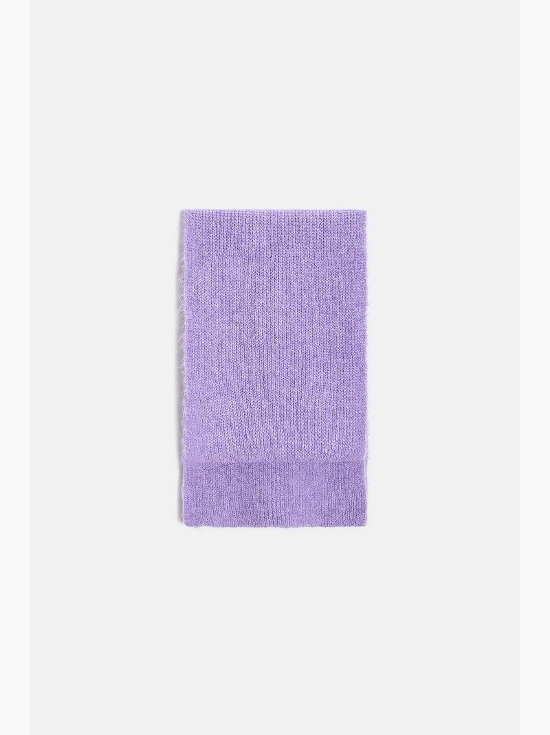 Conjunto mujer gorro bufanda guantes dilvin Lavanda - Kiabi