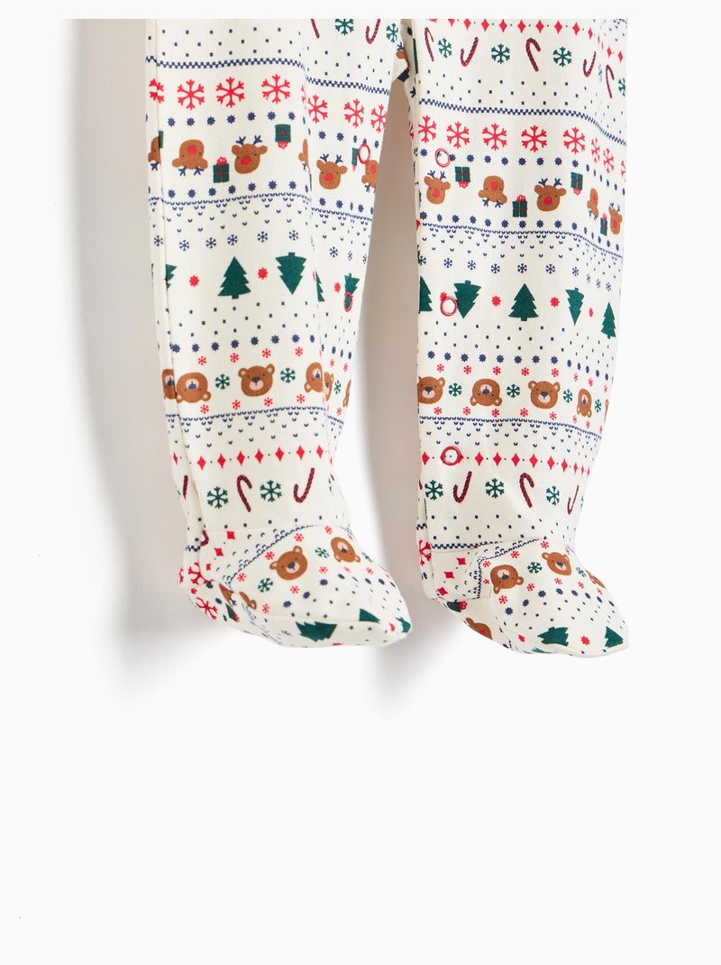 Conjunto navideño de 3 piezas, mo fashion Beige - Kiabi