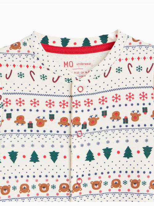 Conjunto navideño de 3 piezas, mo fashion - Kiabi Conjunto navideño de 3 piezas, mo fashion - Kiabi
