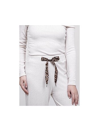 Conjunto pantalón acanalado ECHALA