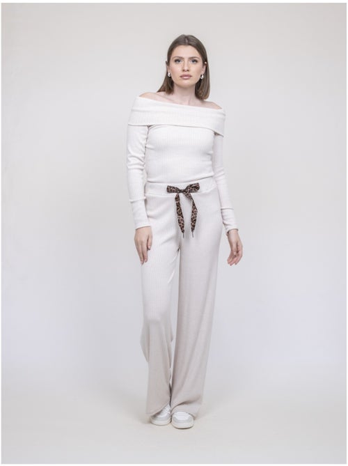 Conjunto pantalón acanalado ECHALA - Kiabi