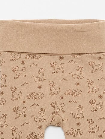 Conjunto pantalón + body + gorro 'Simba' - 3 piezas