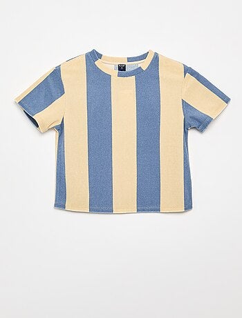 Conjunto Pantalón corto + camiseta de punto de rizo