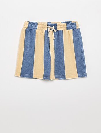 Conjunto Pantalón corto + camiseta de punto de rizo
