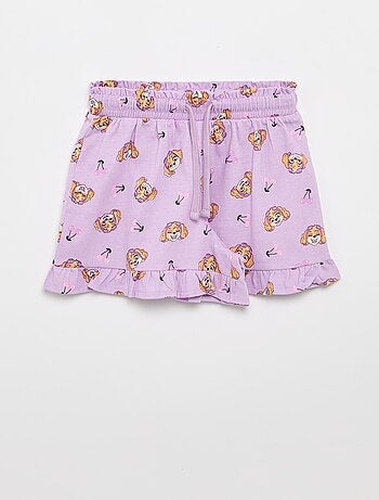Conjunto pantalón corto + camiseta "Patrulla Canina