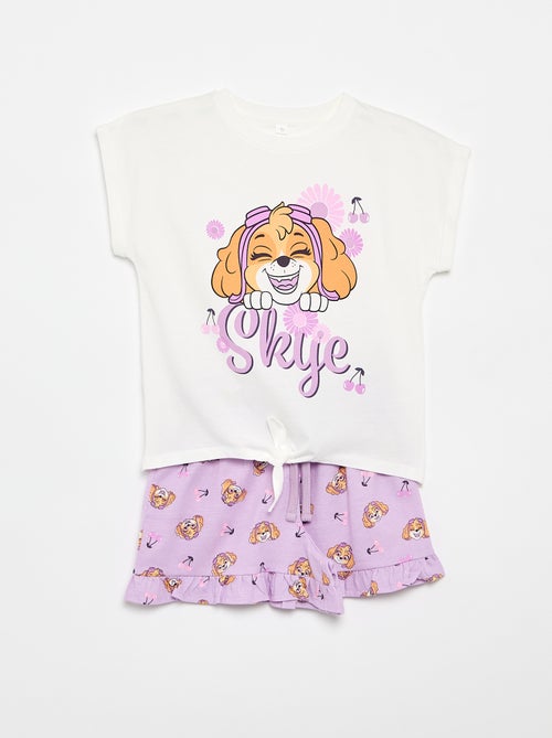 Conjunto pantalón corto + camiseta "Patrulla Canina" - Kiabi