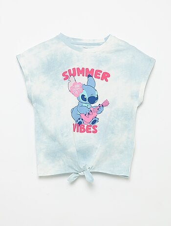 Conjunto Pantalón corto con volantes + camiseta 'Disney'