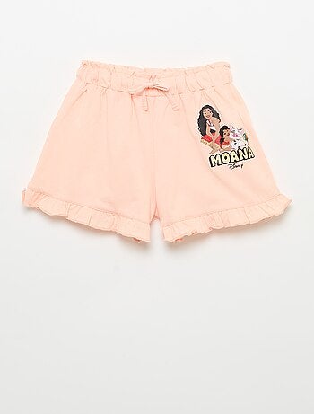 Conjunto Pantalón corto con volantes + camiseta 'Disney'