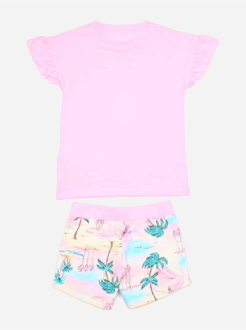 Conjunto para ponerse - Guess kids Rosa - Kiabi