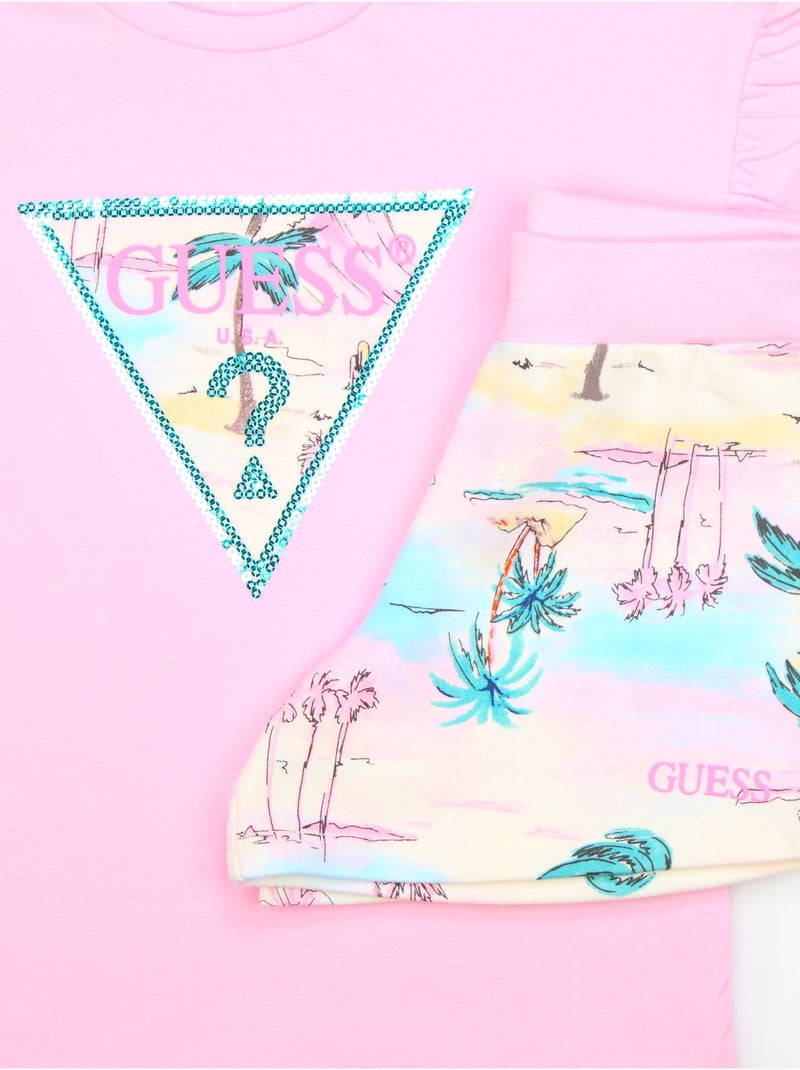 Conjunto para ponerse - Guess kids Rosa - Kiabi