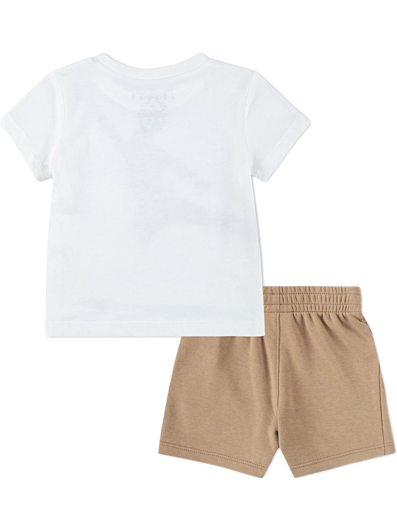 Conjunto para ponerse - Jordan Beige/Blanco - Kiabi