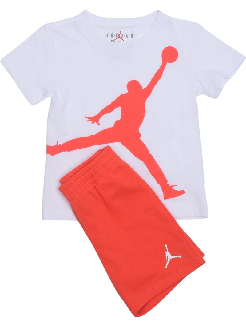 Conjunto para ponerse - Jordan Blanco Naranja - Kiabi