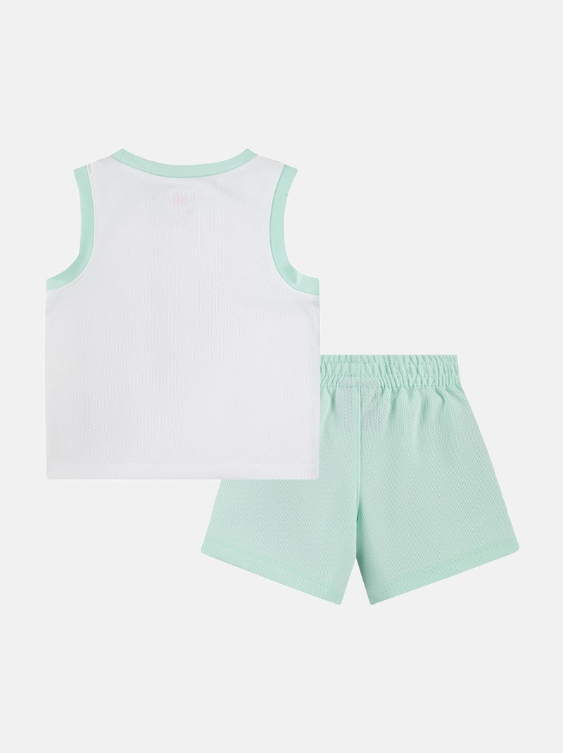 Conjunto para ponerse - Jordan Blanco Verde - Kiabi