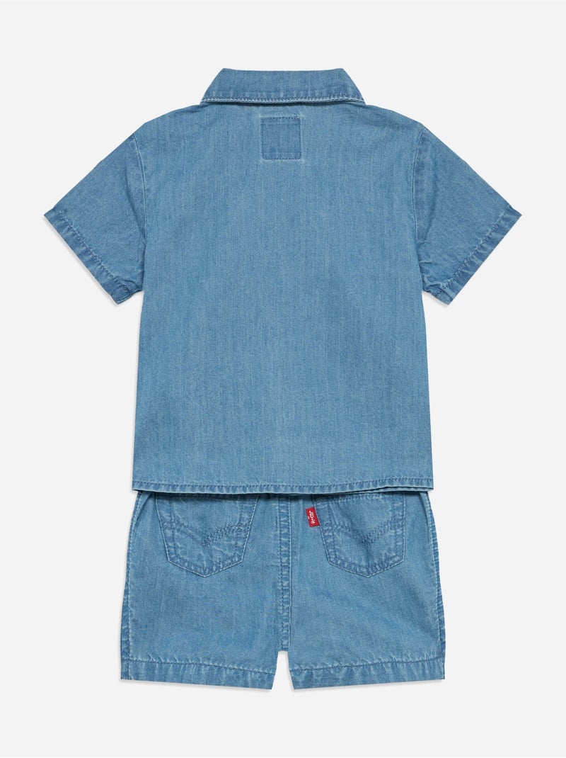 Conjunto para ponerse - Levi's Kids Azul - Kiabi