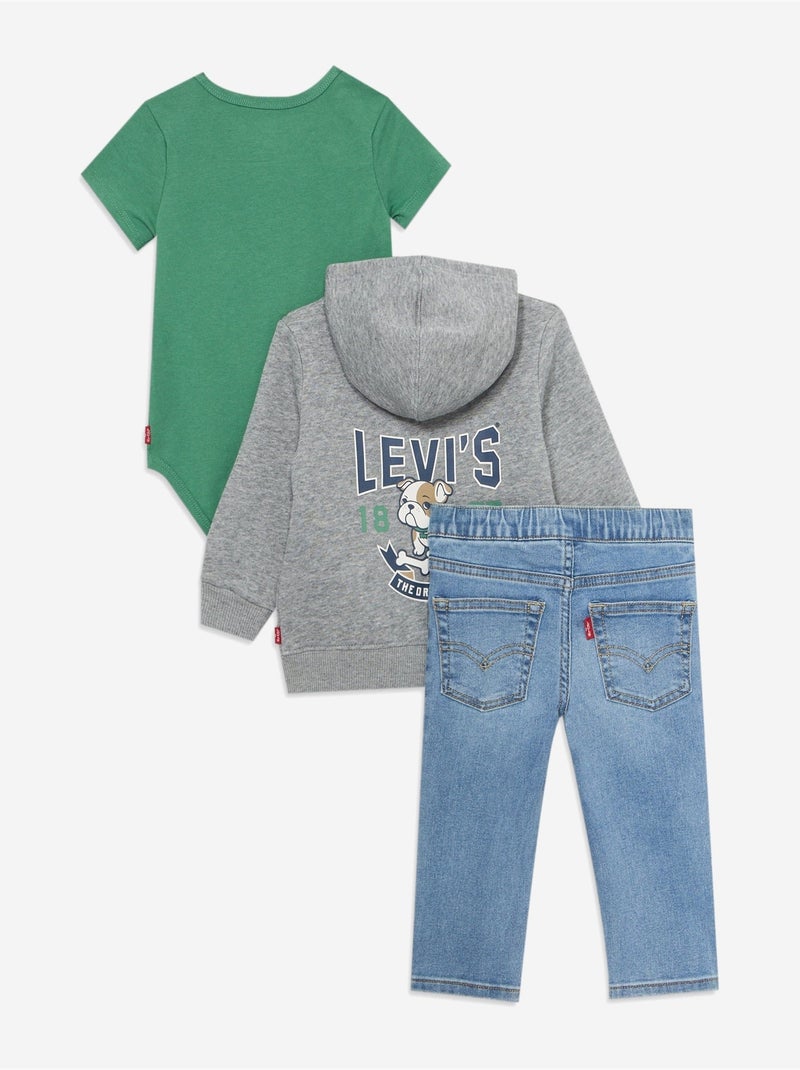Conjunto para ponerse - Levi's Kids Verde jade - Kiabi