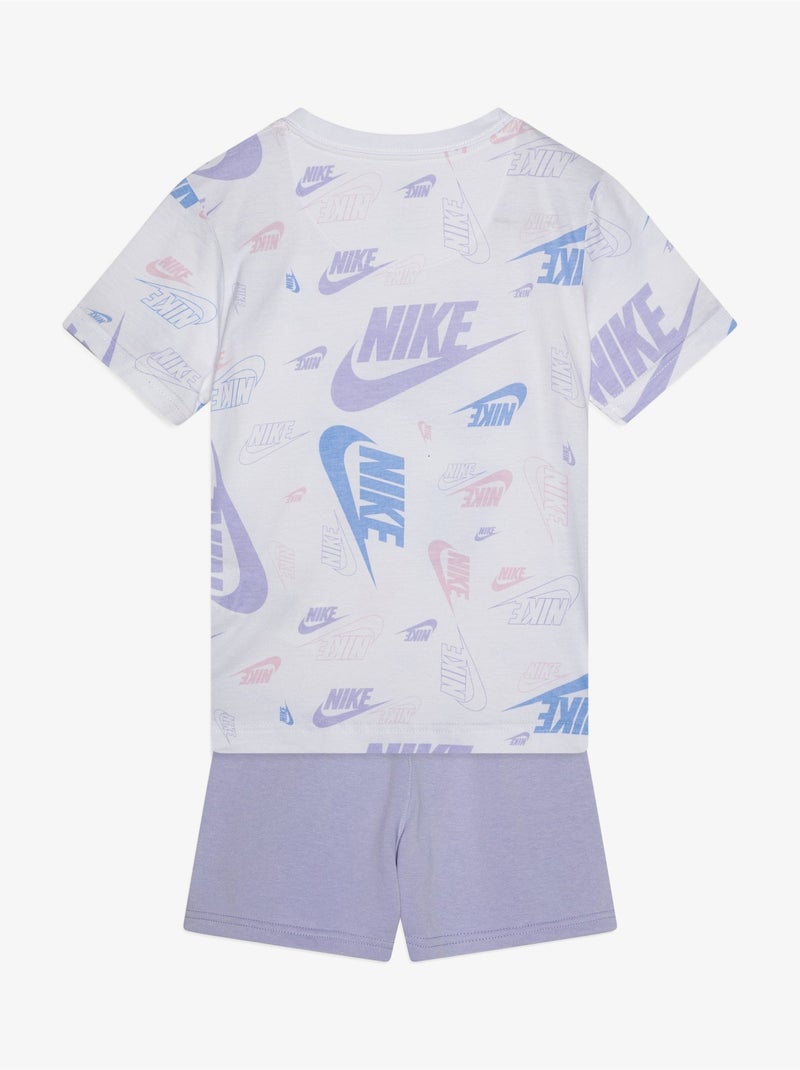 Conjunto para ponerse - Nike Blanco Violeta - Kiabi