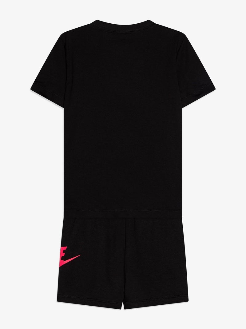 Conjunto para ponerse - Nike Negro Rosa - Kiabi