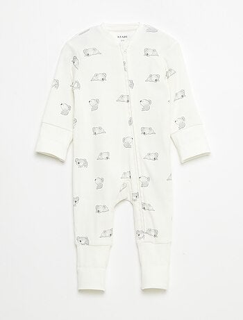 Conjunto pelele + babero + body - 3 piezas
