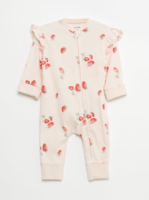 Conjunto pelele + babero + body - 3 piezas - Kiabi