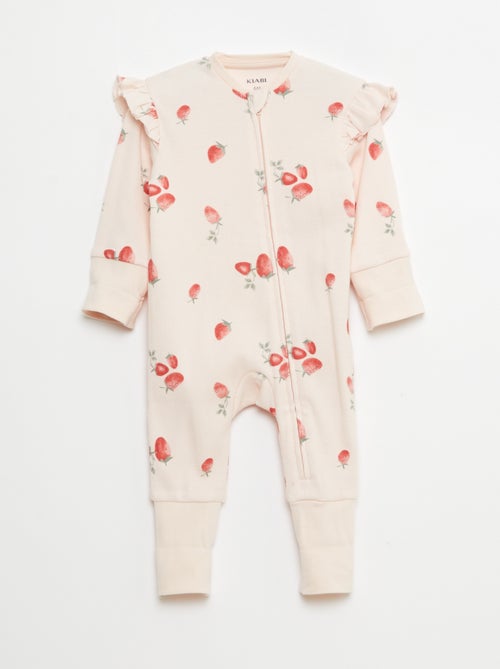 Conjunto pelele + babero + body - 3 piezas - Kiabi