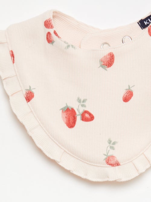 Conjunto pelele + babero + body - 3 piezas - Kiabi