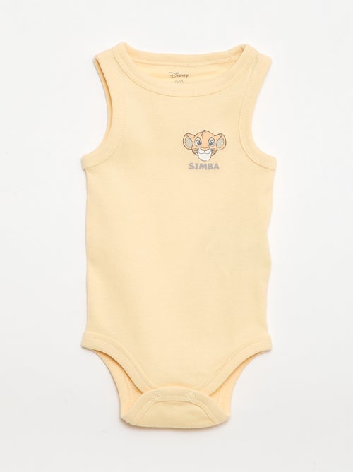 Conjunto pelele + body 'Disney' 'Simba' - Kiabi