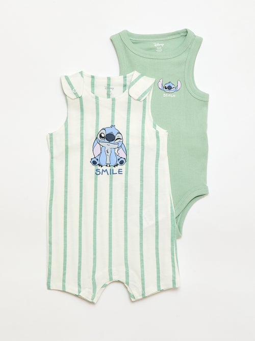 Conjunto pelele + body 'Disney' 'Simba' - Kiabi