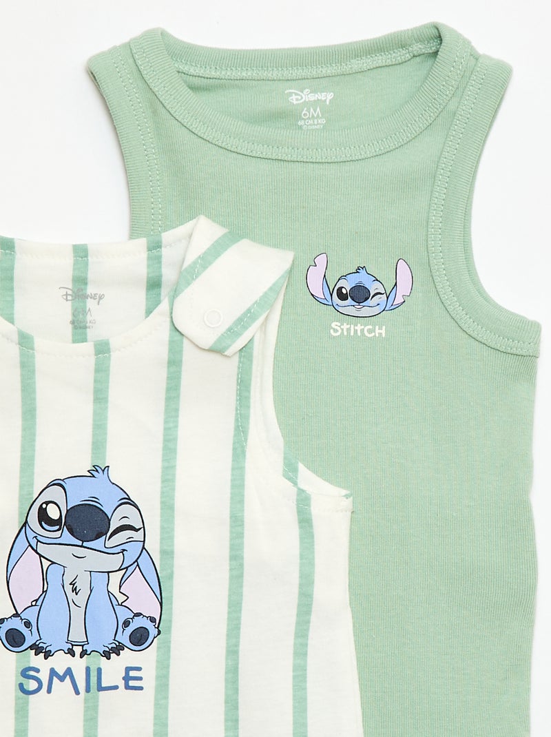 Conjunto pelele + body 'Disney' 'Simba' Blanco - Kiabi