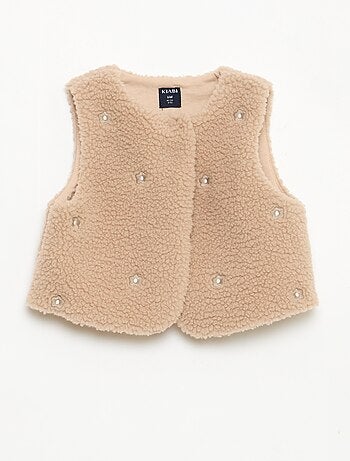 Conjunto pelele + chaleco + leotardos