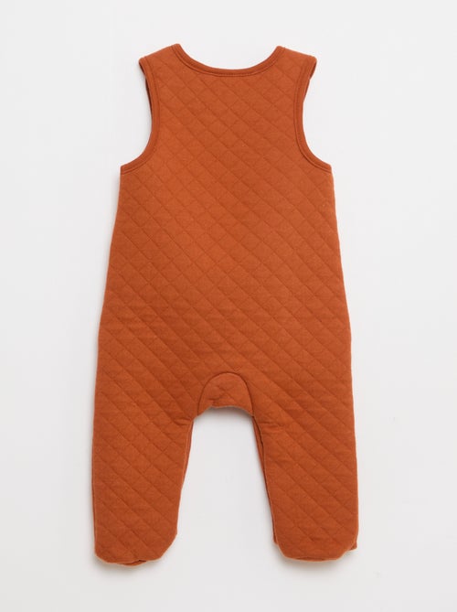 Conjunto pelele de noche con pies 'Miffy' + body de manga larga - Kiabi