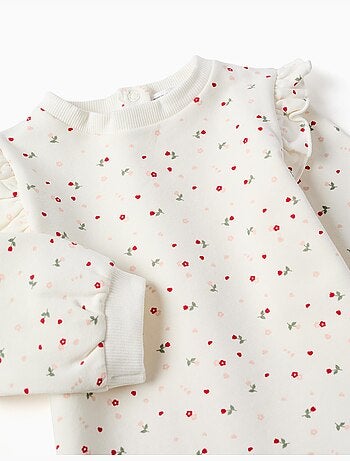 Conjunto perchado con estampado floral