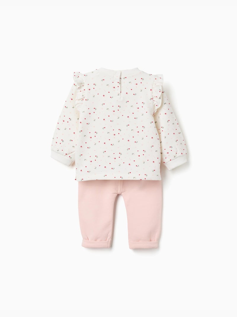 Conjunto perchado con estampado floral Blanco - Kiabi