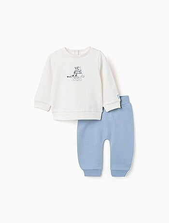 Conjunto perchado con estampado winnie the pooh