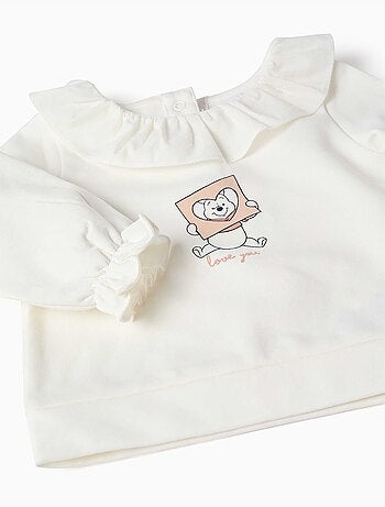 Conjunto perchado con estampado winnie the pooh
