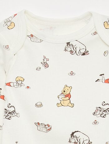 Conjunto peto pijama + body de manga larga 'Disney'