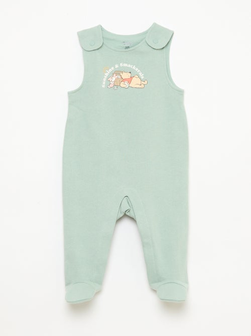 Conjunto peto pijama + body de manga larga 'Disney' - Kiabi