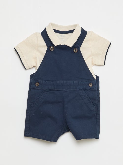 Conjunto peto + polo - 2 piezas - Kiabi