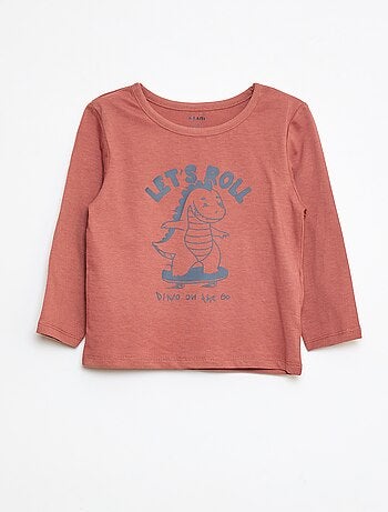 Conjunto pijama camiseta + leggings estampado - 2 piezas