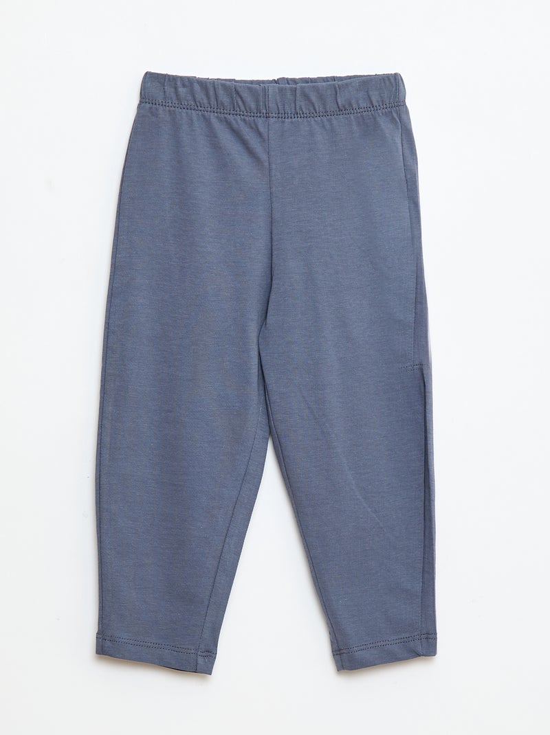 Conjunto pijama camiseta + leggings estampado - 2 piezas Rojo - Kiabi