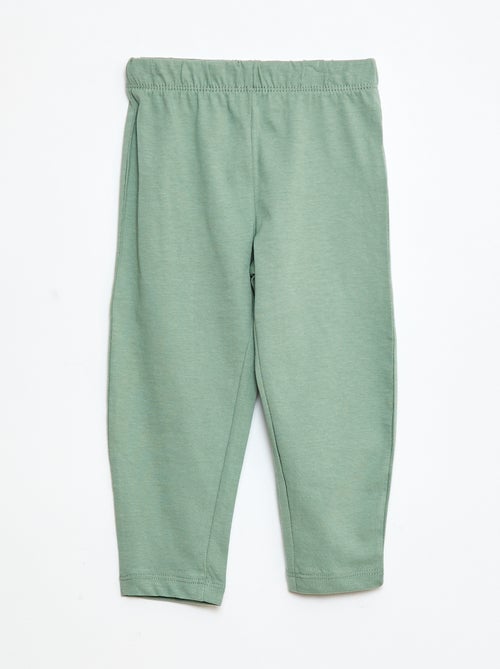 Conjunto pijama camiseta + leggings estampados - 2 piezas - Kiabi