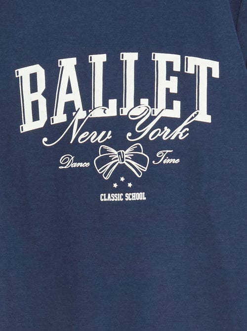 Conjunto pijama camiseta + pantalón - 2 piezas - Kiabi Conjunto pijama camiseta + pantalón - 2 piezas - Kiabi