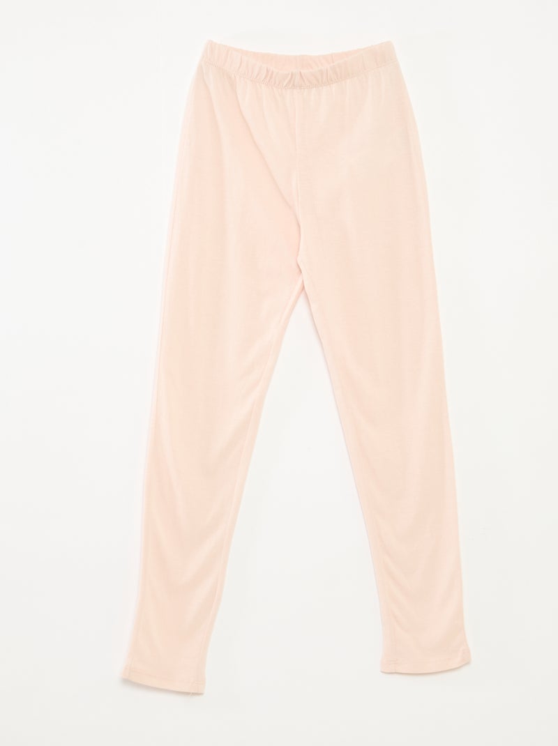 Conjunto pijama camiseta + pantalón - 2 piezas Azul - Kiabi