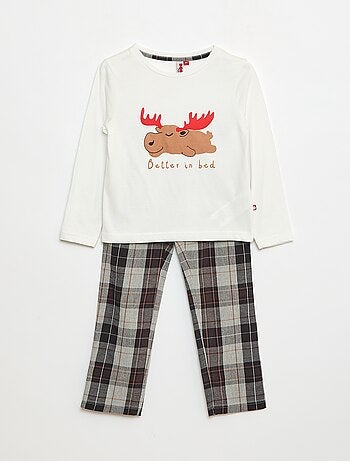 Conjunto pijama camiseta + pantalón - 2 piezas